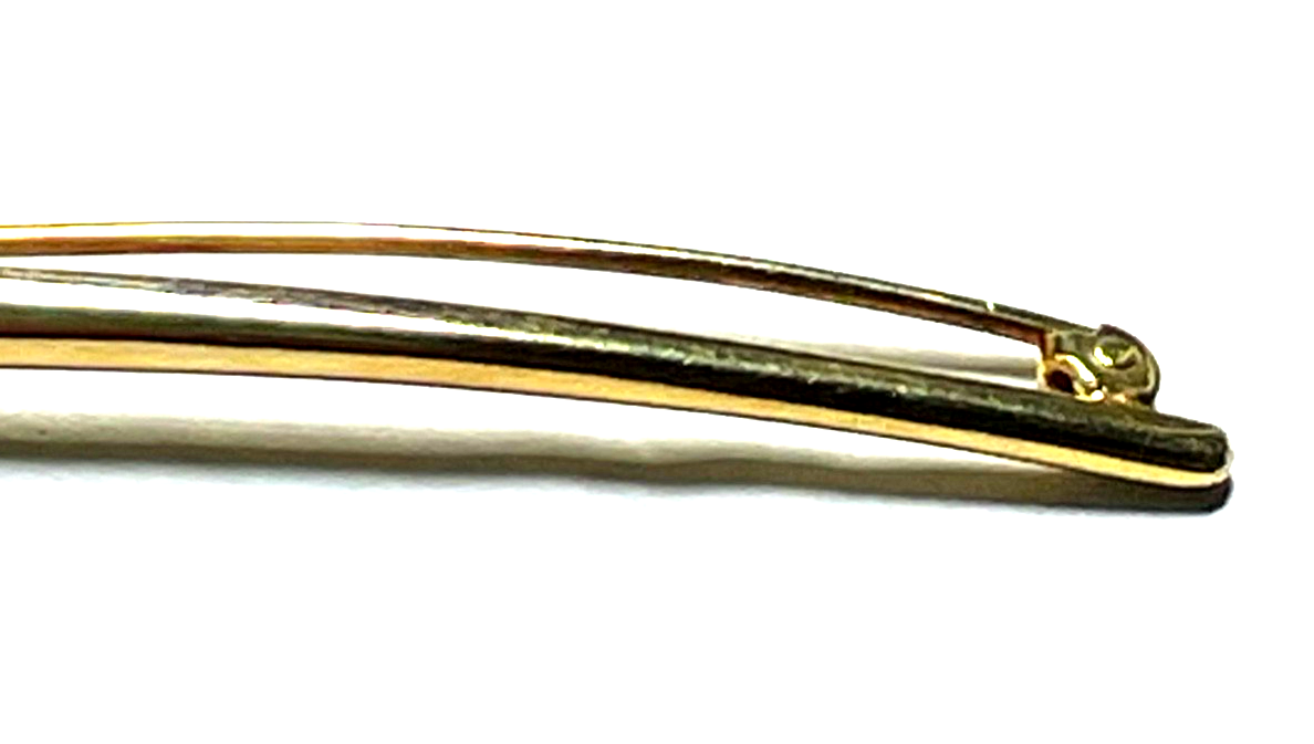 750 Gold 18 K Gold Brosche Anstecknadel Juwelier Qualität 6 Rubine 3 Brillanten9