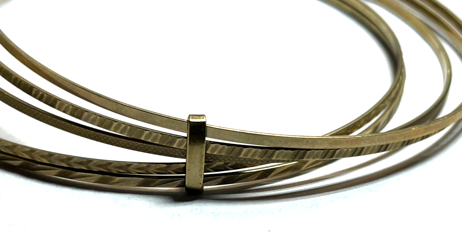 333 Gold 8 K Gelbgold 5 in 1 Armreifen Armreif Armschmuck klassisch elegant4