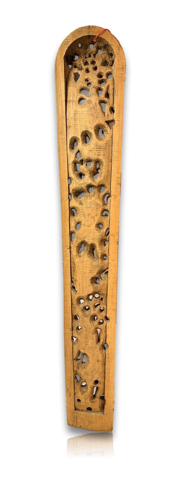 Großes geschnitztes Wandrelief - Indien - Gott Shiva Krishna - 20. Jhd. Holz2
