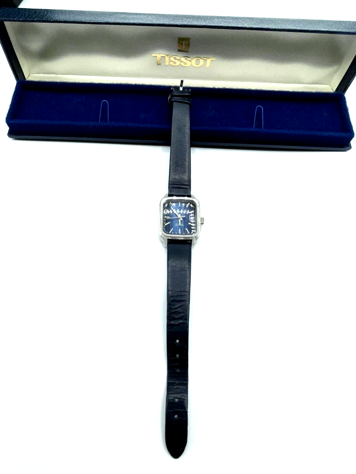 Damen Armbanduhr Tissot Seastar automatic blau läuft einwandfrei mit Box gepfl.2