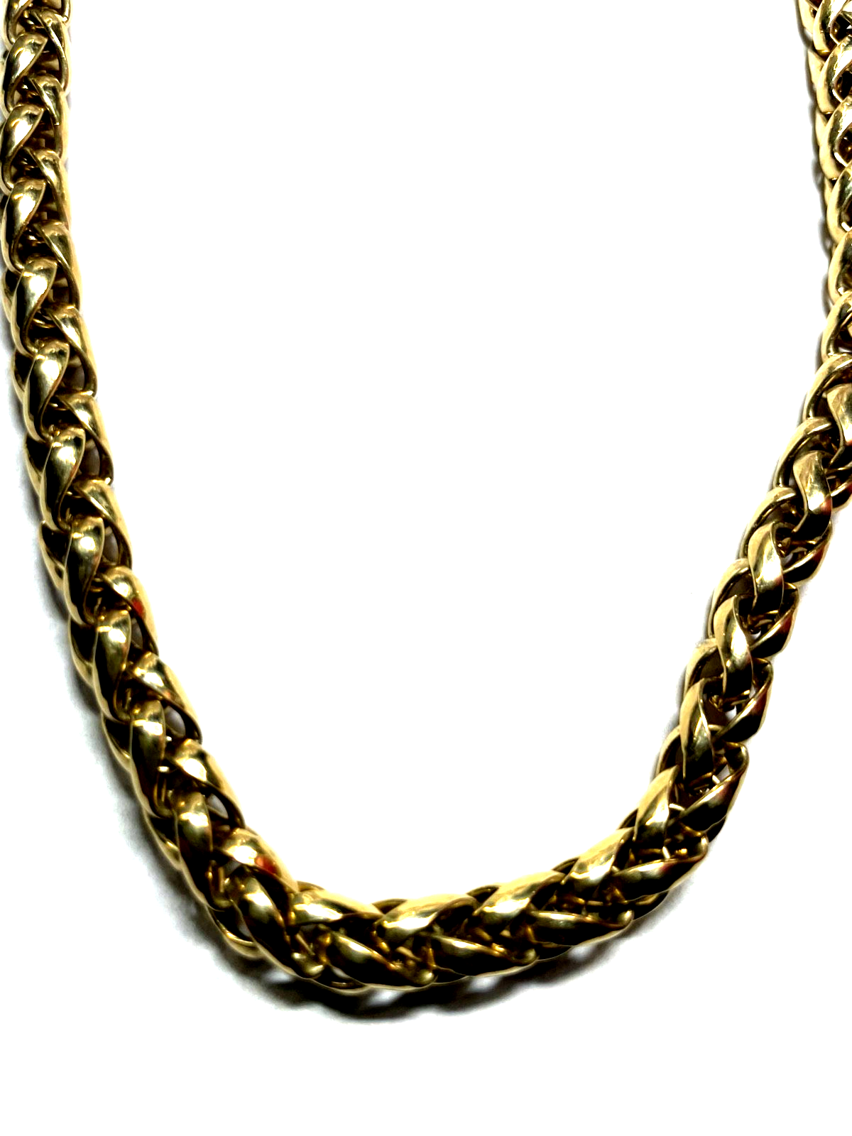 PL Pierre Lang mega Collier Statement Schlauchkette Strickmuster L 46 cm B 7 mm5