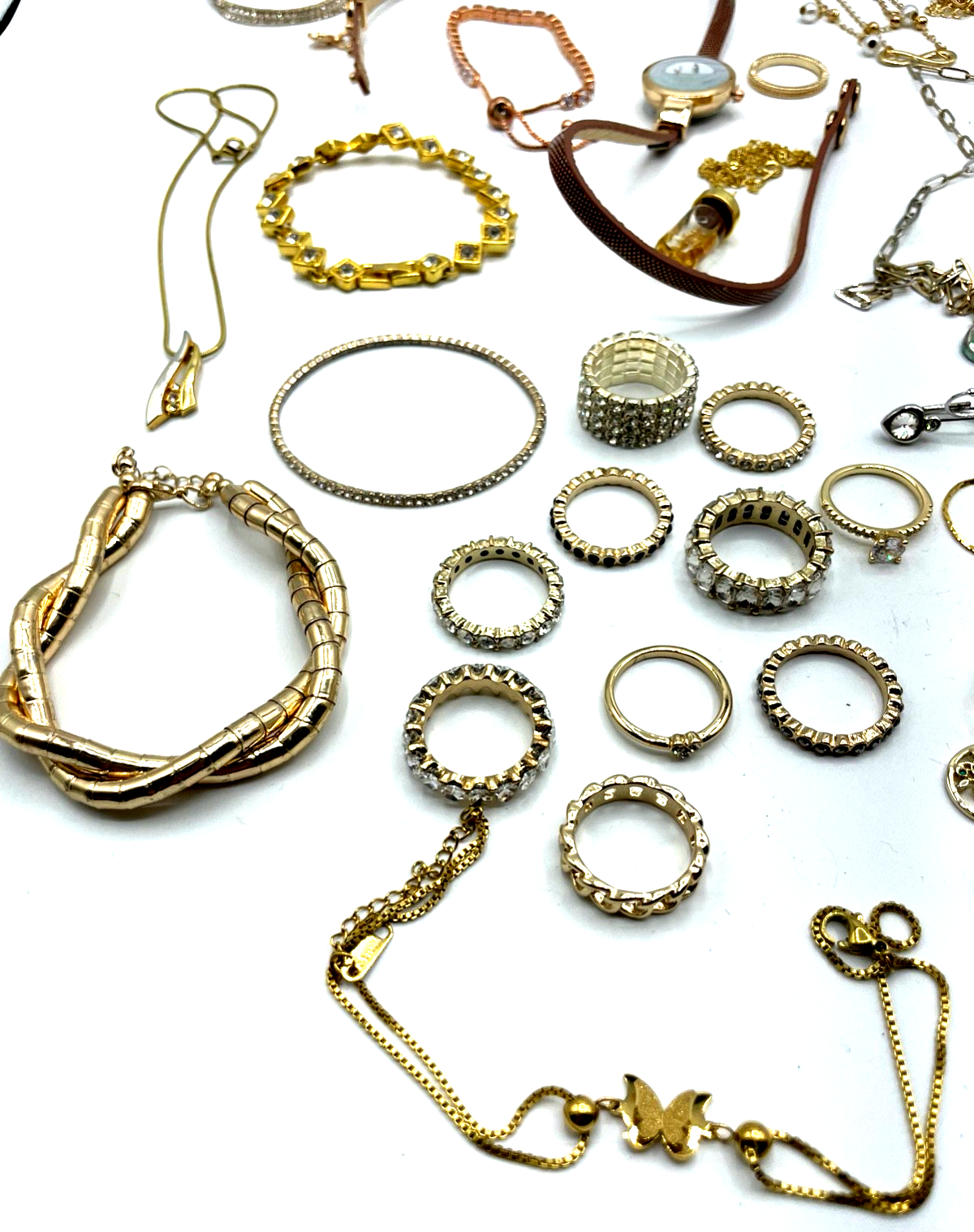 Konvolut moderner Modeschmuck gemischt hauptsächlich ungetragen sehr gepflegt3