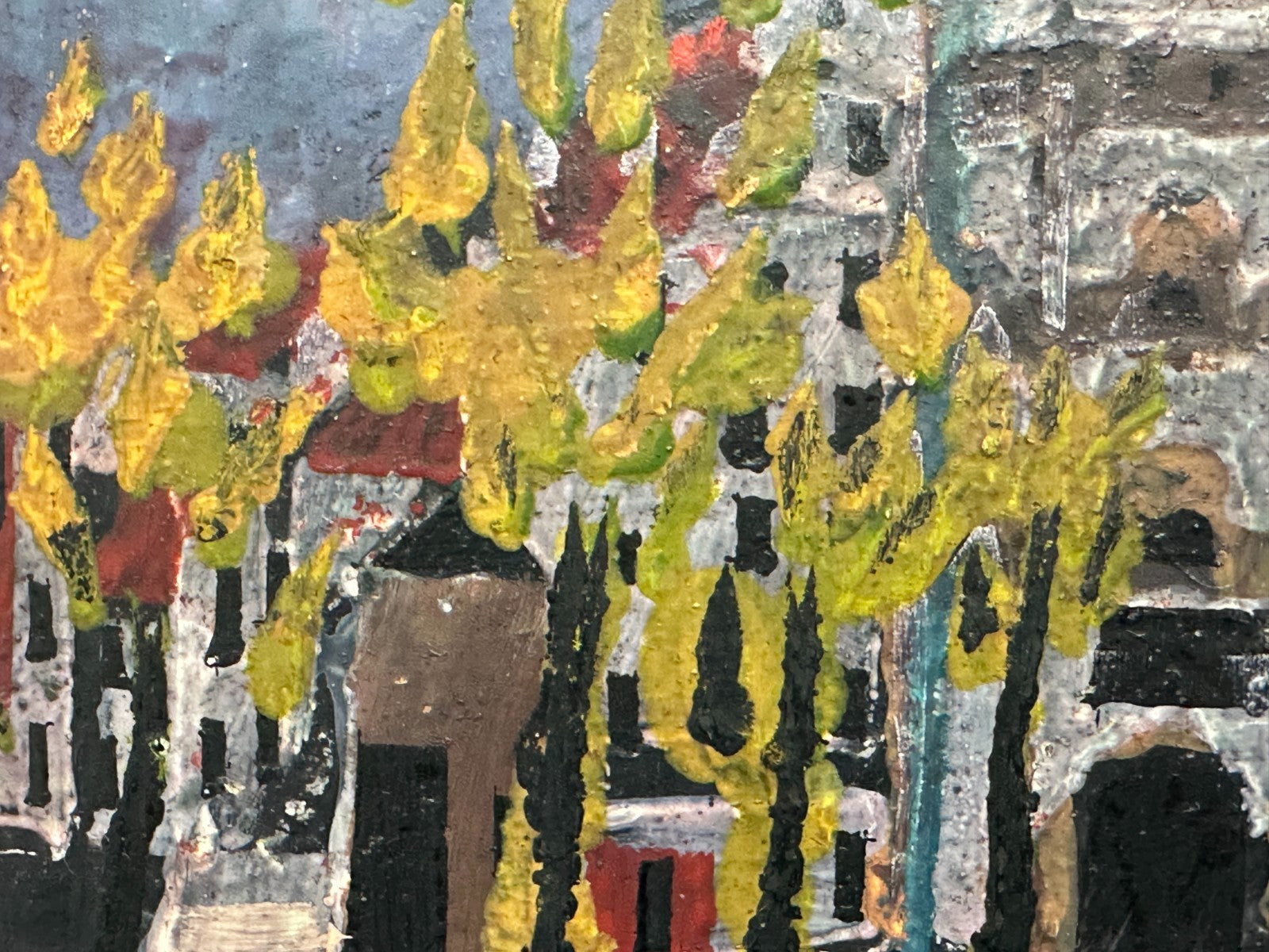 Stevan/Stefan Vukmanovic - Das Isartor, München – Öl auf Hartfaser - signiert5