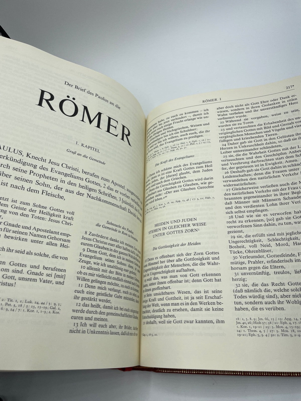 Die heilige Schrift große Prachtbibel 1964 limitiert Goldschnitt Glanzleder top!9