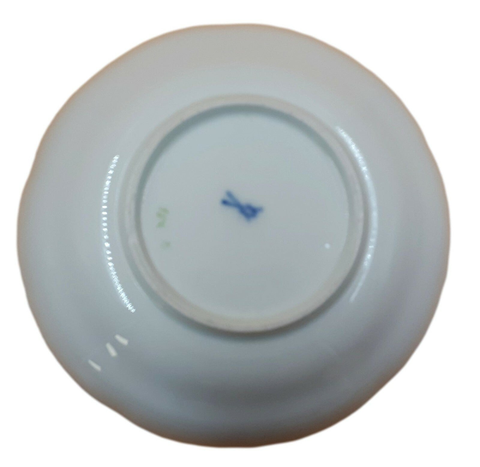 Meissen Porzellan - Servier Schale Schälchen - Blumendekor - Goldrand 30er Jahre3