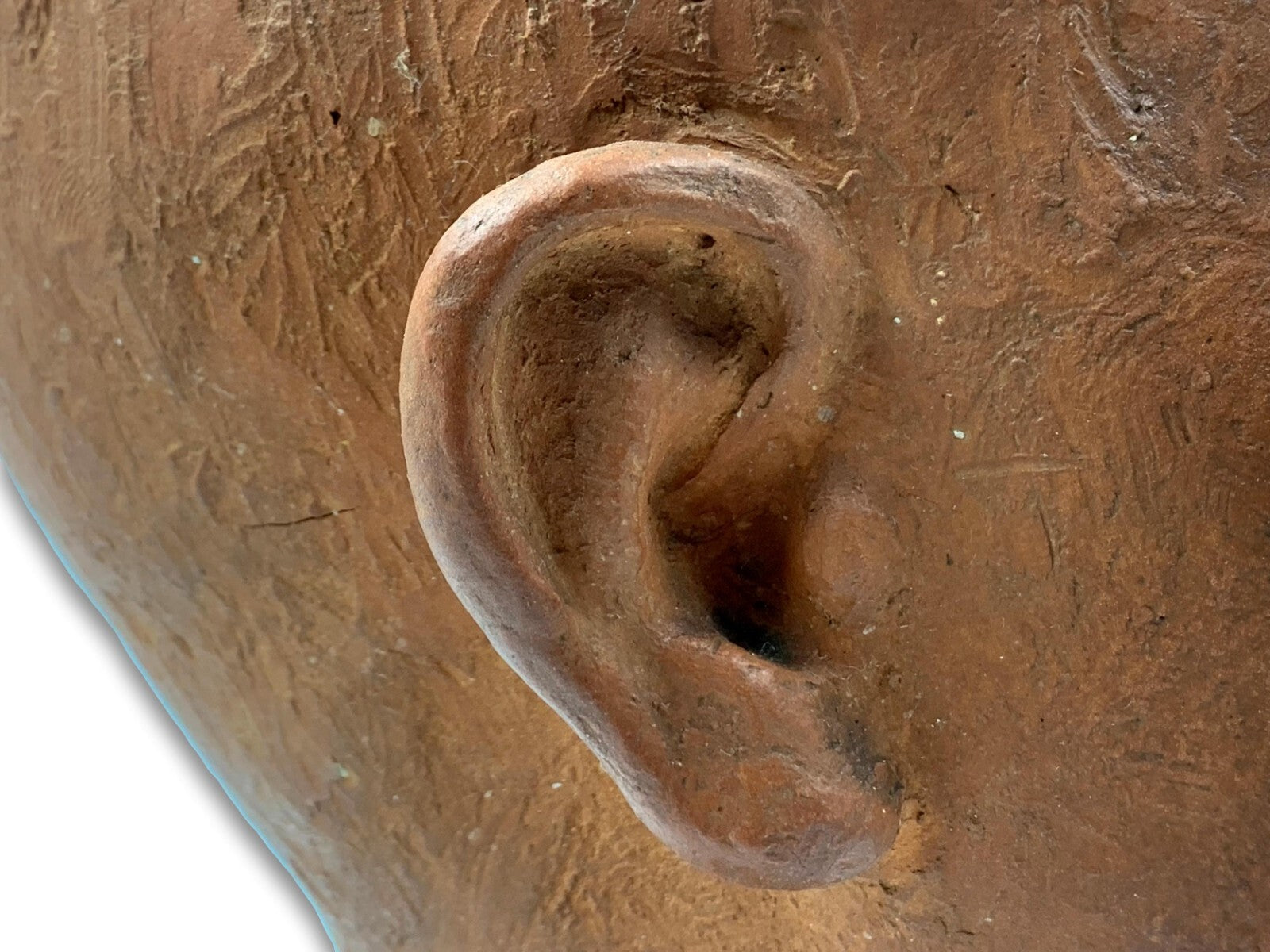 Wilhelm Frass 1886-1968 - Terrakotta Büste Skulptur - 'Michael 1948' - signiert9