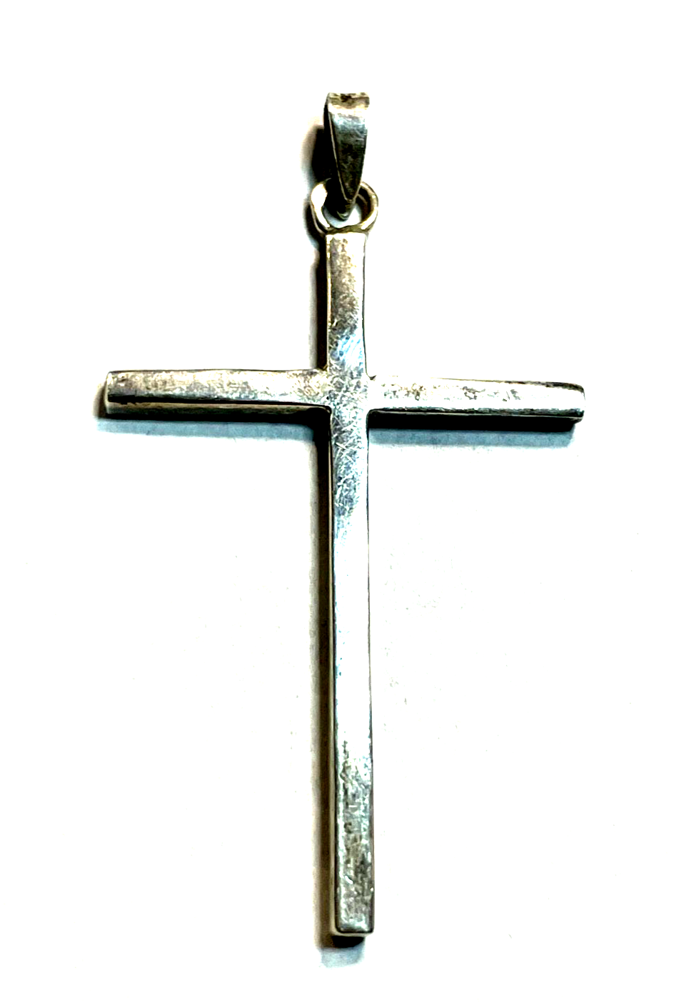 Großer Kreuz Anhänger in 925 Sterling puristisch unisex tragbar H 58 x B 34 mm3