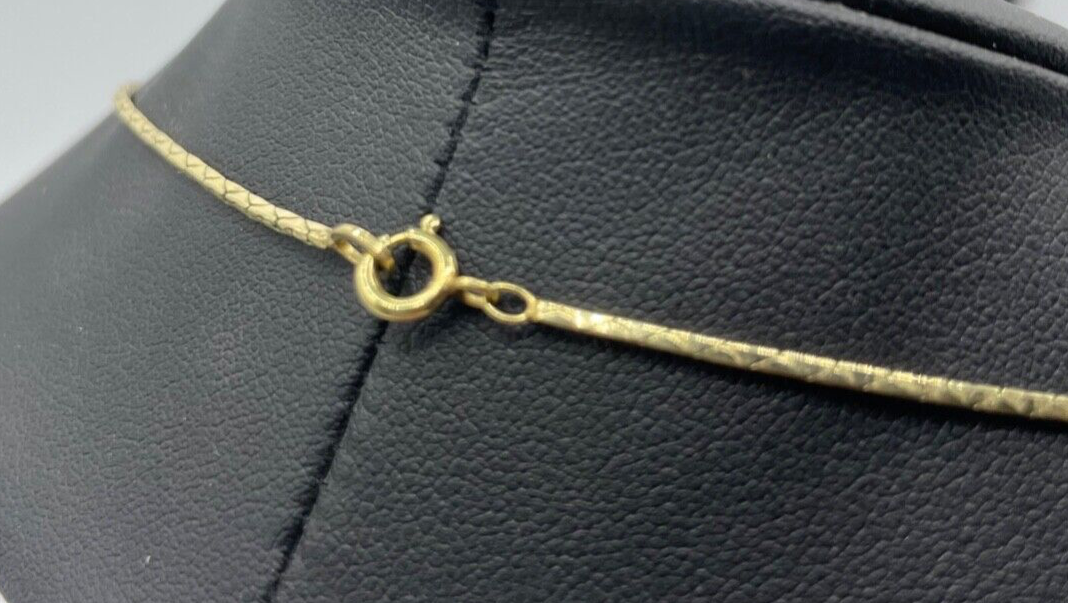 333 Gold 8 K Halskette Collier ROWI 2 Diamanten Juwelier Infinity zeitloser Chic3