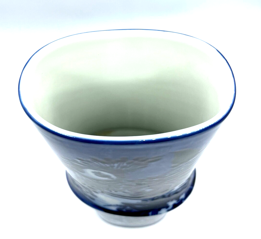 Vintage große Rosenthal Porzellan Vase Björn Wiinblad Kobalt Blau H 31 cm1