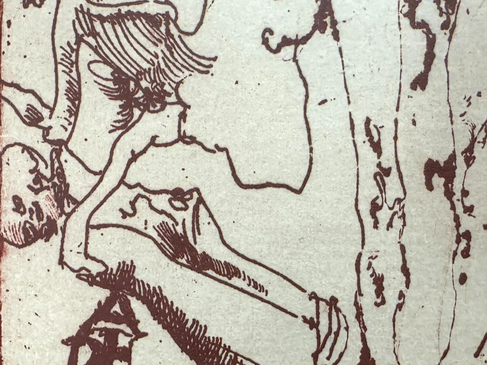 Horst Janssen – „Svanshall verkehrt“ - 1986 – signierte Lithografie (17/20)  RAR5