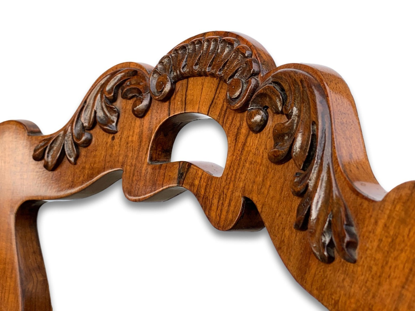 2 Stühle - Biedermeier Stühle - furniert , gepolsterte Sitzfläche - Schnitzerei4