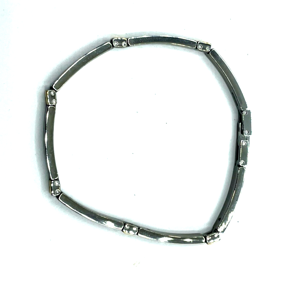 Boccia Titanium Armband Titan Glieder Bicolor unisex Armschmuck L 20 cm gepfl.5