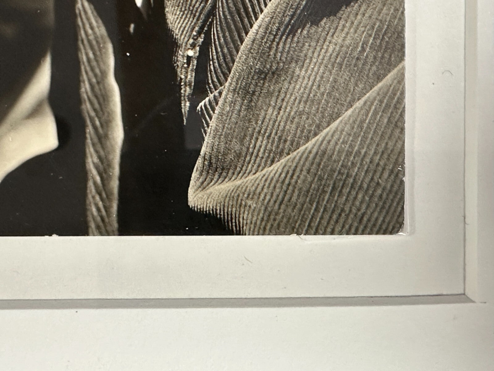 Hermann Hesse Porträt mit handschriftlichen Gruß - gerahmt im Passepartout4