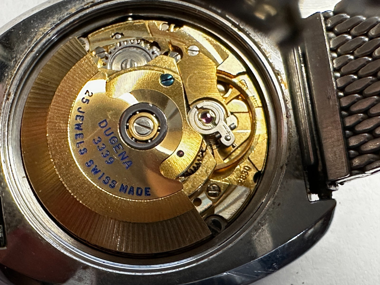 Dugena-Matic 28800 Automatic - Cal. Dugena 3339 / ETA 2830 - DayDate - orig. Box13