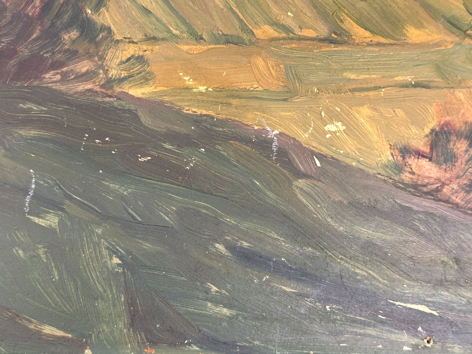 Max Werner (1928) - Ölbild Alpenlandschaft - signiert - Tirol Bayern - Öl auf Pl10