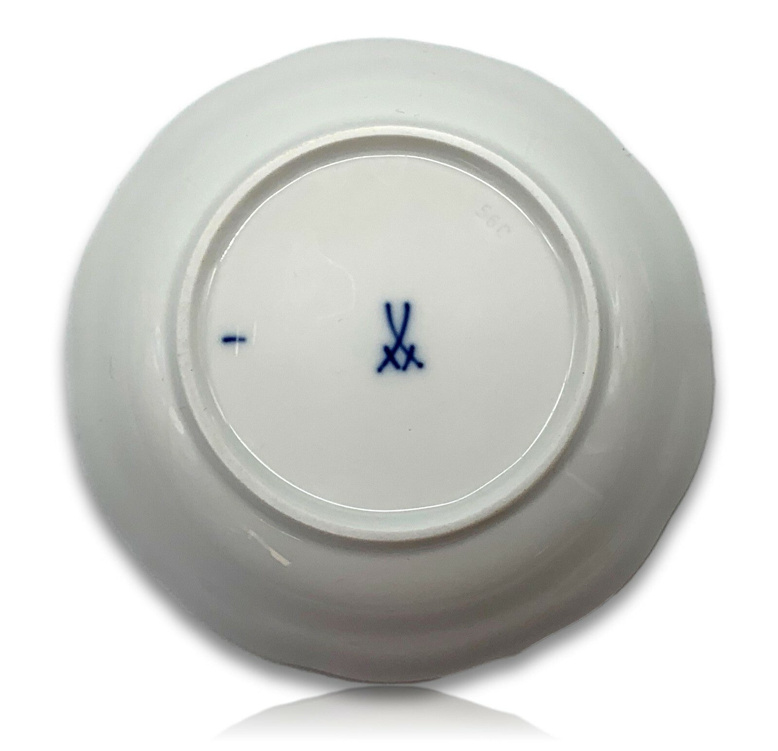 Meissen - Mokkatasse - Dekor Gelbe Rose - Handbemalt - Goldstaffage8