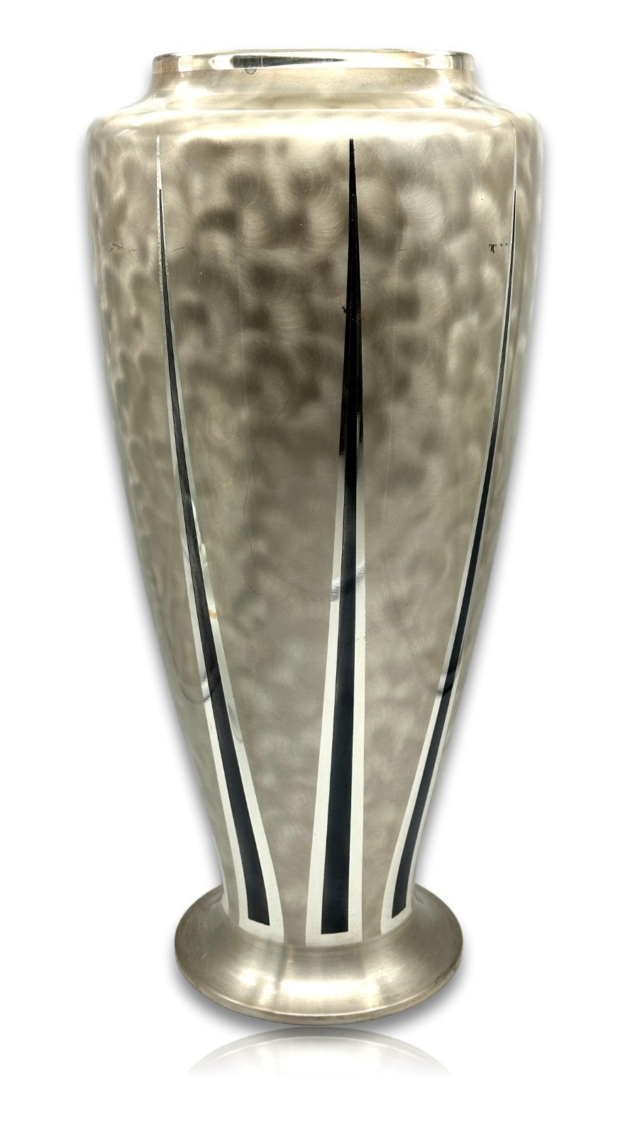 WMF Ikora - Vase 50 cm (XXL) - Art Déco 30er Jahre - Streifendekor - SELTEN! RAR1