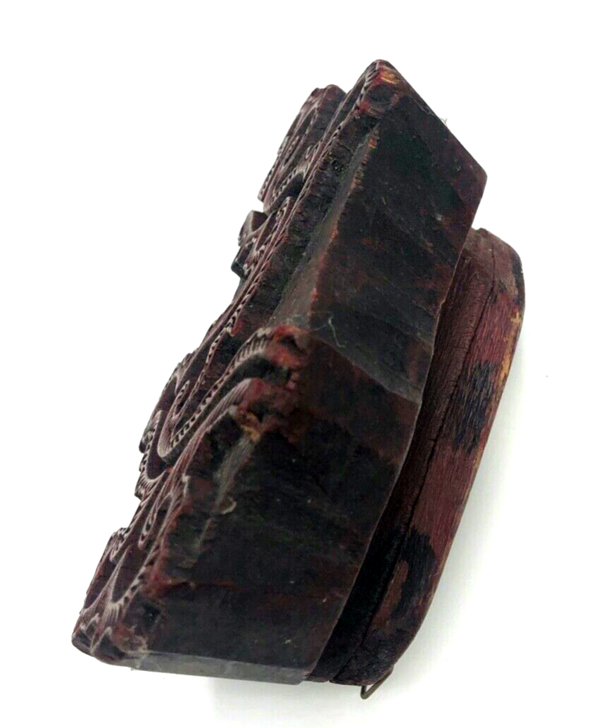 Holz Druckstock Handarbeit Afghanistan Handgeschnitzt Stoffstempel Druckstempel2