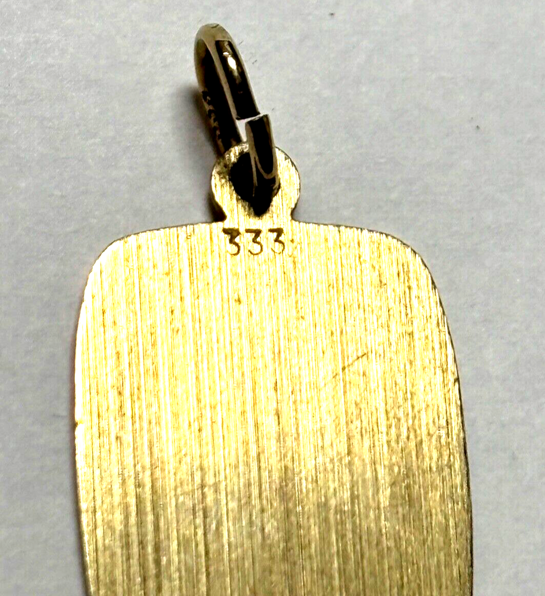 333 Gold 8 K Gelbgold Anhänger Löwe Sternzeichen LEO L 23 mm B 12 mm gepfl.3