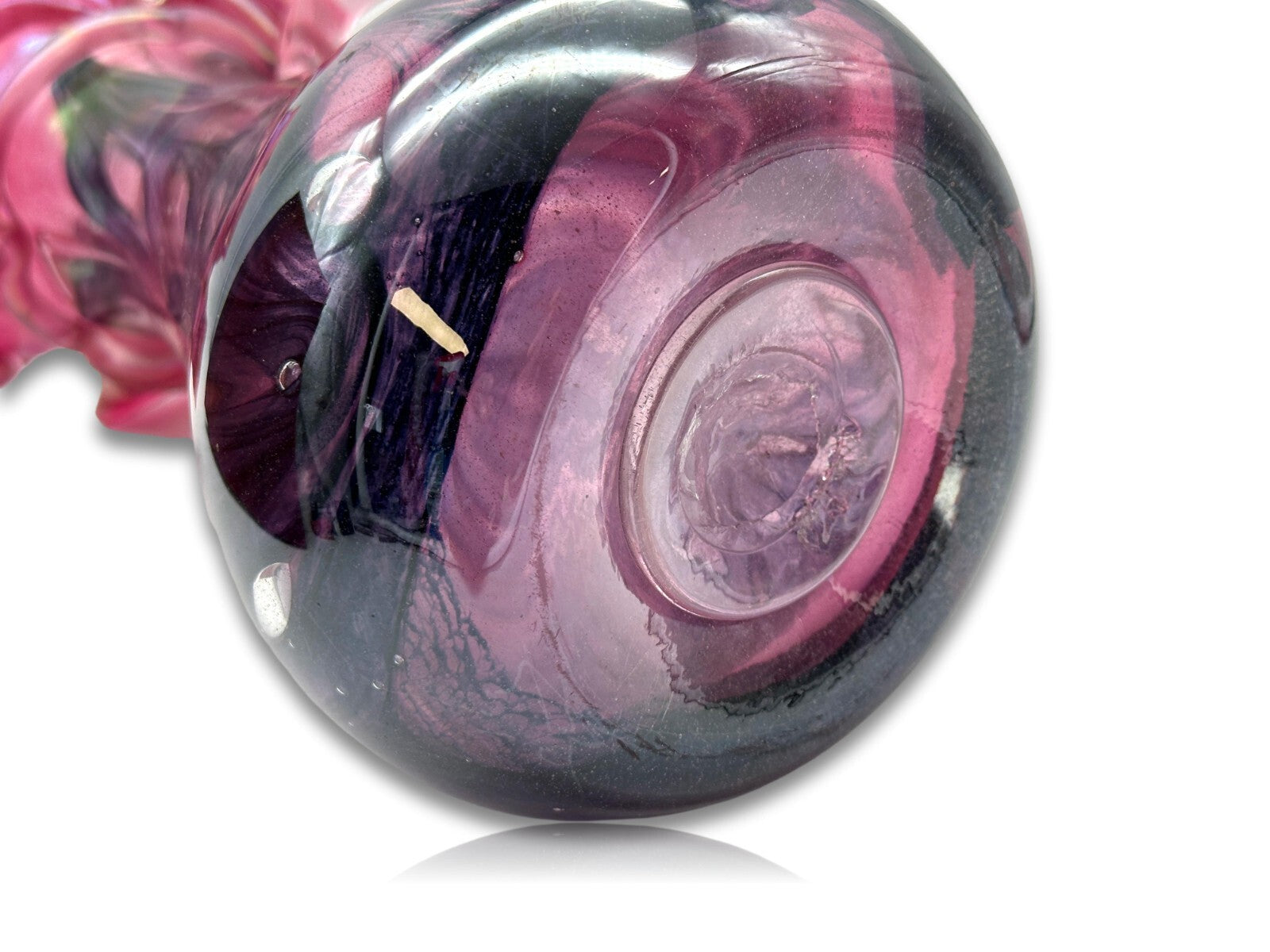 Murano Vase - Mid-Century - Henkelkrug Henkelvase - Irisierendes Glas10