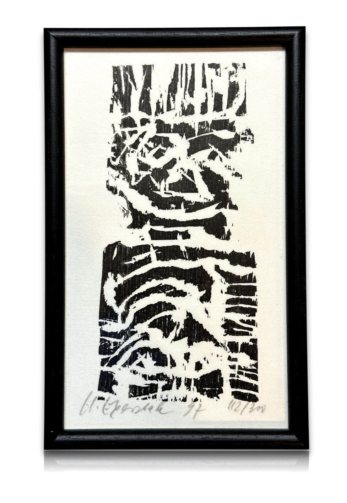 Hartwig Ebersbach - Woodcut Holzschnitt - 1997 - Signiert - Nummeriert 112/3000