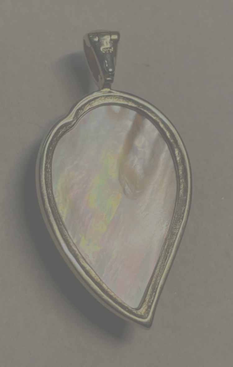 Massiver 585 Gold 14 K Clip Anhänger Bergkristall Cameo Schutzengel Juwelier3